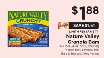 ShopRite Granola bars offer