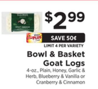 ShopRite Goat logs offer