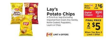 ShopRite Potato chips offer