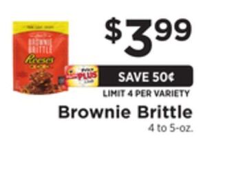 ShopRite Brownie brittle offer