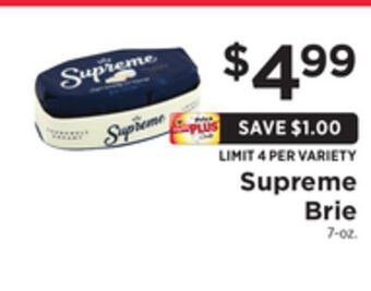ShopRite Brie offer
