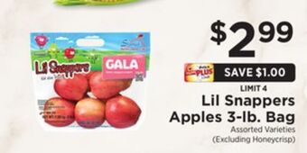 ShopRite Apples 3-lb. bag offer