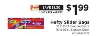 ShopRite Slider bags offer