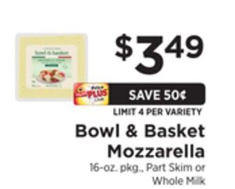 ShopRite Mozzarella offer