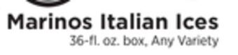 ShopRite Italian ices offer