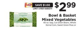 ShopRite Mixed vegetables offer