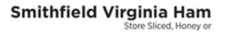 ShopRite Virginia ham offer