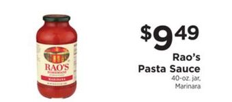 ShopRite Pasta sauce offer