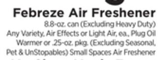 ShopRite Air freshener offer