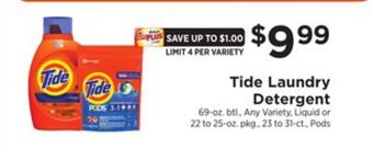 ShopRite Laundry detergent offer