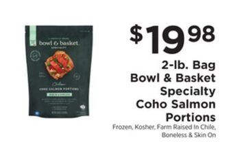 ShopRite 2-lb. bag specialty coho salmon portions offer