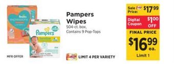 ShopRite Wipes offer