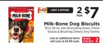 ShopRite Dog biscuits offer