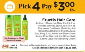 ShopRite Hair care offer