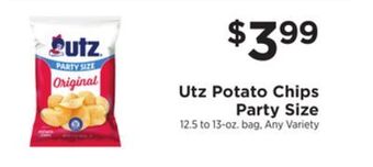 ShopRite Potato chips party size offer