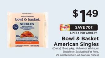 ShopRite American singles offer