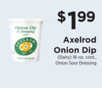 ShopRite Onion dip offer