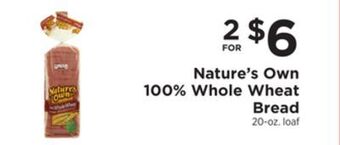 ShopRite 100% whole wheat bread offer