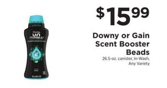 ShopRite Downy or gain scent booster beads offer