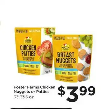 Foods Co Foster Farms Chicken Nuggets Or Patties offer