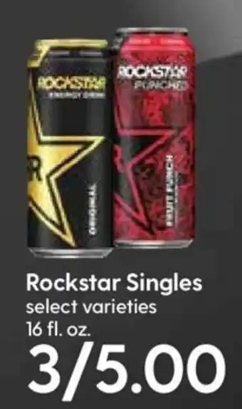 Hy-Vee Rockstar Singles 16 Fl. Oz offer