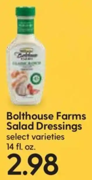 Hy-Vee Bolthouse Farms Salad Dressings offer