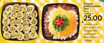Hy-Vee Di Lusso Entertainment Tray 36 oz offer
