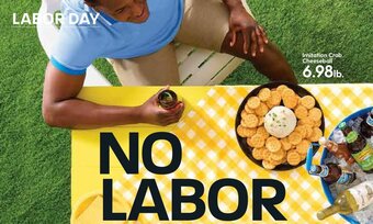 Hy-Vee Imitation Crab Cheeseball offer