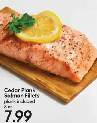 Hy-Vee Cedar Plank Salmon Fillets 8 oz offer