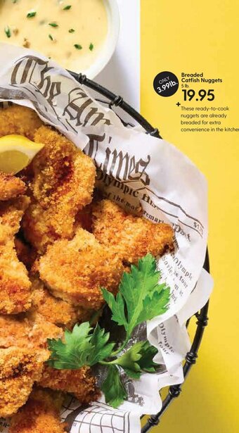 Hy-Vee Breaded Catfish Nuggets offer