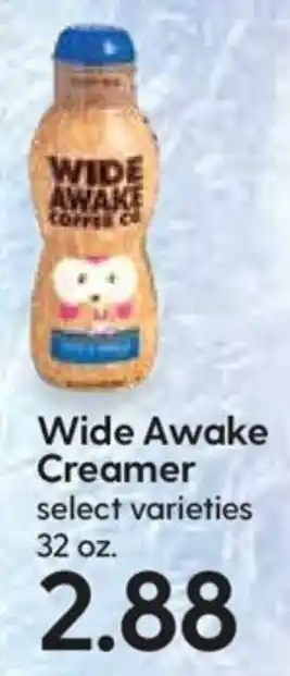 Hy-Vee Wide Awake Creamer 32 oz offer