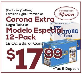 DeCicco & Sons Modelo especial 12-pack offer