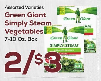 DeCicco & Sons Green giant simply steam vegetables offer