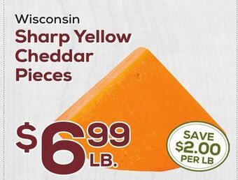 DeCicco & Sons Wisconsin sharp yellow cheddar pieces offer