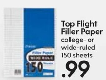 Hy-Vee Top Flight Filler Paper offer