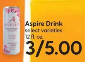 Hy-Vee Aspire Drink offer
