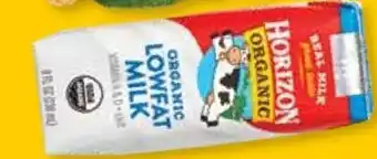 Hy-Vee Horizon Or Silk Single-Serve Milk 8 oz offer