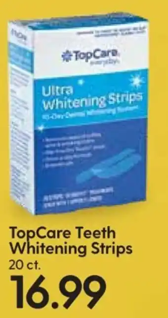 Hy-Vee TopCare Teeth Whitening Strips offer