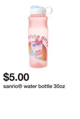 Five Below Sanrio® water bottle 30oz offer