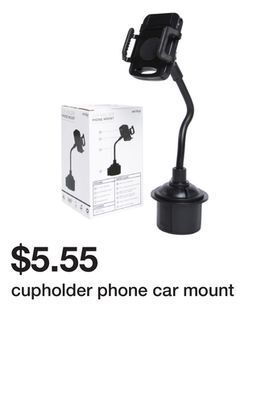 Five Below Cupholder phone car mount offer