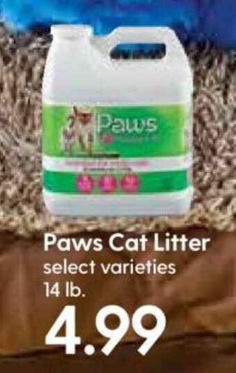 Hy-Vee Paws Cat Litter offer