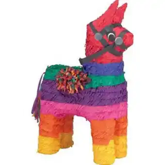 Party City Rainbow donkey pinata offer
