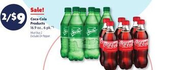 Family Dollar Coca-cola products offer