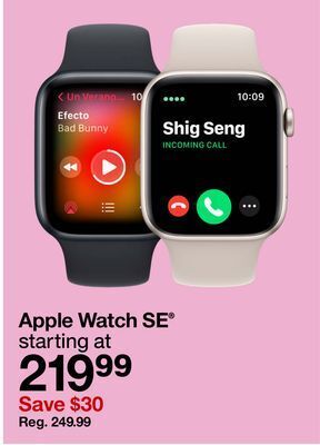 Target Apple watch se® offer