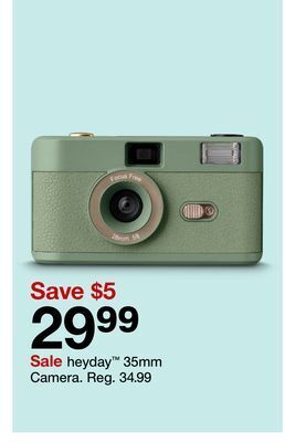 Target Heyday™ 35mm camera offer