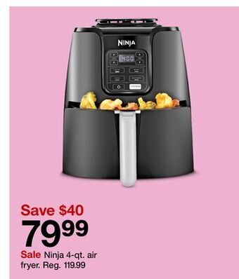 Target Ninja 4-qt. air fryer offer