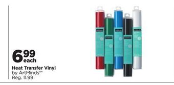 Michaels Heat transfer vinyl by artminds™ offer