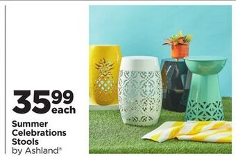 Michaels Summer celebrations stools by ashland® offer