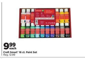 Michaels Craft smart® 16 ct. paint set offer