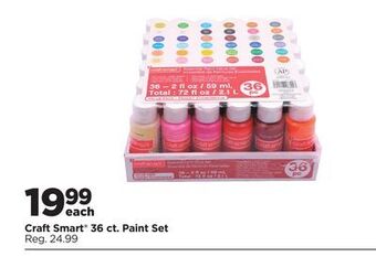 Michaels Craft smart® 36 ct. paint set offer